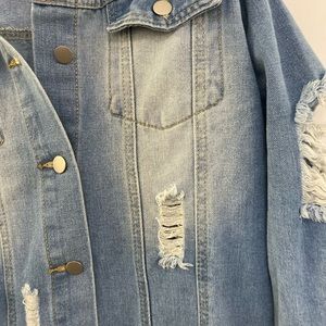 Denim duster